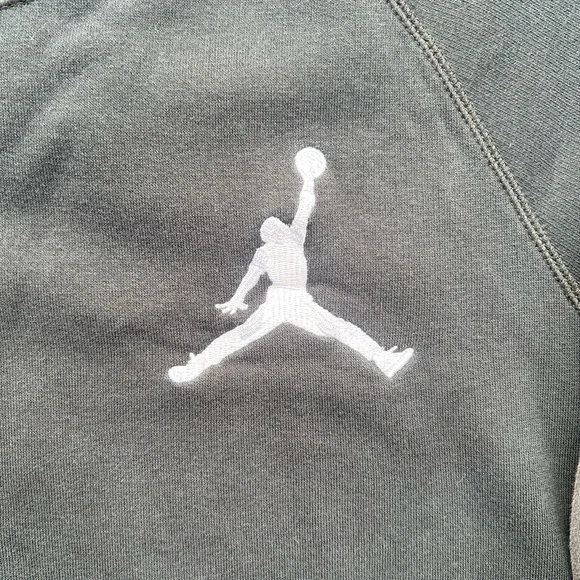 Jordan Black and Gray Crewneck Sweater - Picture 2 of 8